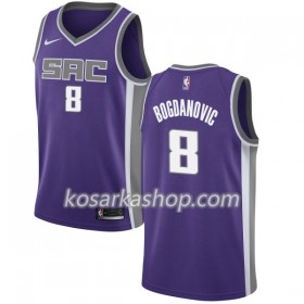 Dres Sacramento Kings Bogdan Bogdanovic 8 Nike 2017-18 Ljubičasta Swingman